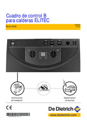 De Dietrich GL25 Instrucciones De Instalación