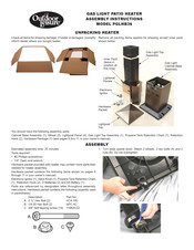 Desa Heating Outdoor Leisure PGLHB36 Instrucciones De Montaje