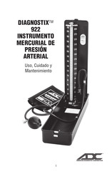 Adc DIAGNOSTIX 922 Uso, Cuidado Y Mantenimiento