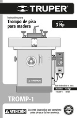 Truper 15464 Manual Instructivo