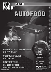 JBL PRO POND AUTOFOOD Manual De Instrucciones