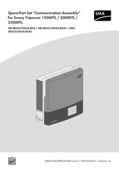 SMA NR3-SB5GCOM30.BG81 Instrucciones Para La Sustitución