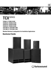 Turbosound TCX152-R Guia De Inicio Rapido