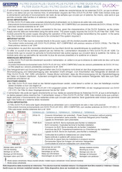 Fermax DUOX plus Manual De Instrucciones