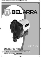 Belarra BE 625 Manual De Usuario Y Garantía