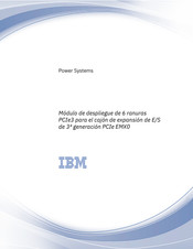 IBM PCIe3 Manual Del Usuario