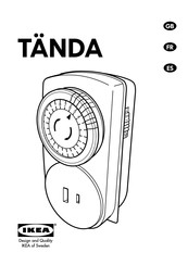 IKEA Tanda Manual Del Usuario