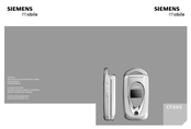 Siemens Mobile CFX65 Manual De Instrucciones