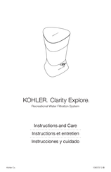 Kohler Clarity Explore Instrucciones Y Cuidado