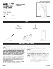 Uline H-7862 Manual Del Usuario