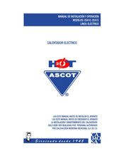 Ascot CEA15 Manual De Instalación Y Operación