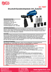 BGS technic 70057 Manual De Instrucciones