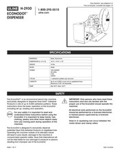 Uline ECONODOT H-2930 Manual Del Usuario