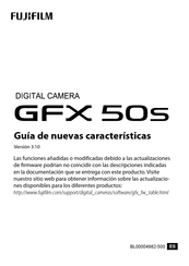 FujiFilm GFX 50S Guía De Nuevas Características
