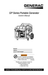 Generac G0076771 El Manual Del Propietario