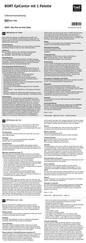 bort medical 022 500 SP Manual De Instrucciones