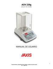 Axis ACN 220g Manual De Usuario