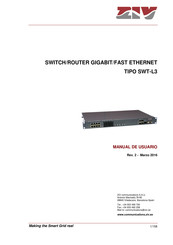 ZIV SWT-L3 Manual De Usuario