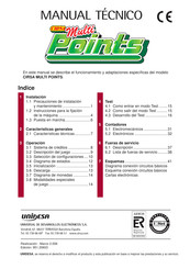 Unidesa CIRSA MULTI POINTS Manual Tecnico