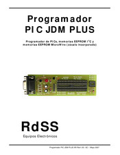 RdSS PIC JDM PLUS Guia De Inicio Rapido