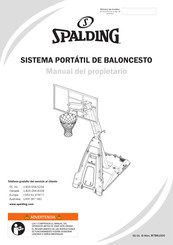 SPALDING M7B61S00 Manual Del Propietário