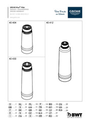 BWT 40 404 Manual De Instrucciones