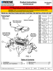 Reese 3093 Instrucciones De Producto