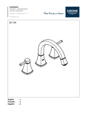 Grohe 25 154 Manual De Instrucciones