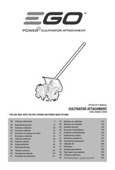 EGO CTA9500 Traducción De Las Instrucciones Originales