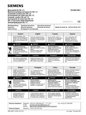 Siemens SENTRON 3ZX1012-0VL00-1TA1 Manual De Instrucciones