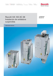 Bosch Rexroth HA 100 AC 36 Información Técnica