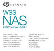 Seagate WSS NAS 6-BAY Guia De Inicio Rapido