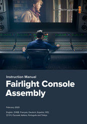 Blackmagic Design Fairlight Manual De Instrucciones