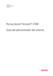 Xerox Versant 4100 Guía Del Administrador Del Sistema
