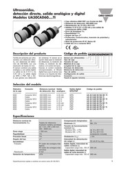 Carlo Gavazzi UA30CAD60 TI Serie Guia De Inicio Rapido