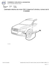 Volvo 31260698 Instrucciones De Instalación