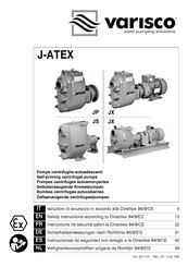 VARISCO J-ATEX JS Serie Traducción Del Manual Original