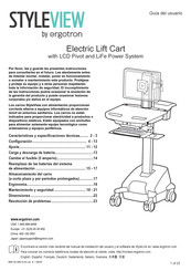 Ergotron STYLEVIEW SV42-7302-3 Guia Del Usuario