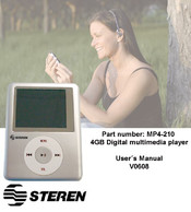 Steren MP4-210 Manual De Instrucciones