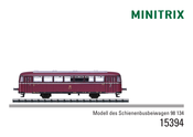 Minitrix 15394 Manual De Instrucciones