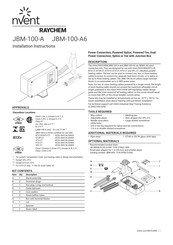 nVent RAYCHEM JBM-100-A Instrucciones De Instalación