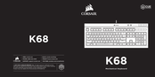 Corsair K68 Manual De Instrucciones