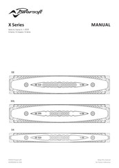 Powersoft X Serie Manual De Instrucciones