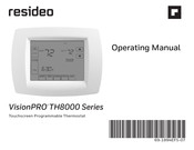 resideo VisionPRO TH8000 Serie Manual De Uso