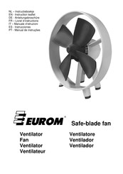 EUROM Safe-blade fan Instrucciones