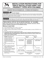 Monogram ZIK303NPPII Instrucciones De Instalación