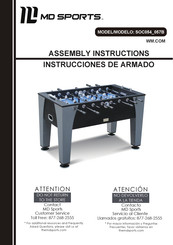 MD SPORTS SOC054_057B Instrucciones De Armado