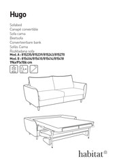 Habitat Hugo 815406 Manual De Instrucciones