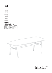 Habitat Sil 824025 Manual De Instrucciones