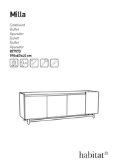 Habitat Milla 817573 Manual De Instrucciones